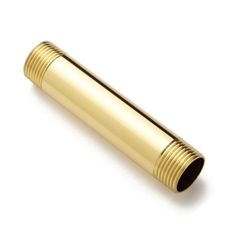 Long Nipple| Brass Pipe Nipple Manufacturer and Supplier in India | Brass Fitting